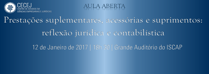 Prestações suplementares, acessórias e suprimentos: reflexão jurídica e contabilística